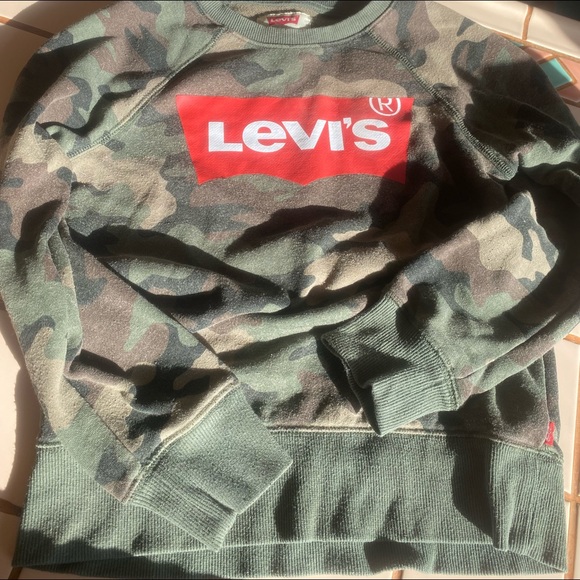 Boys camo Levi pullover - Picture 1 of 2